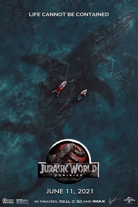 First Poster For Jurassic World Dominion Rjurassicpark