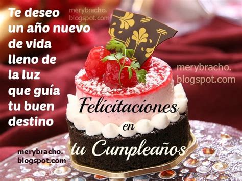 Felicitaciones En Tu Cumpleaños Lleno De Luz Entre