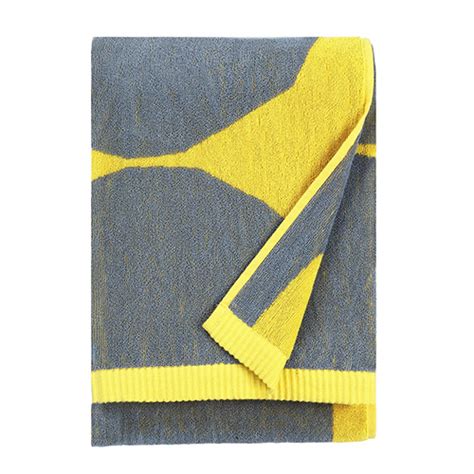Get free shipping on qualified yellow towels or buy online pick up in store today in the home decor department. Marimekko Kivet Yellow/Grey Bath Towel - Marimekko Kivet ...