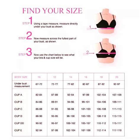 How To Measure Your Bra Size Bra Fit Guide For Women