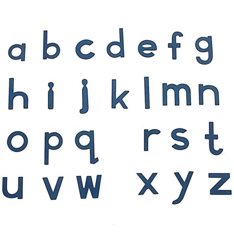 Im heutigen standardisierten gebrauch umfasst es die 26 grundbuchstaben des lateinischen . 26Pcs Baby Toy Montessori Materials Blue Alphabets Learning English ...