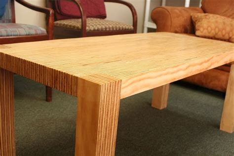 Stunning products designed for broad application as tabletops within any living environment. Modern Plywood Coffee Table - by grayhooten @ LumberJocks.com ~ woodworking community in 2020 ...