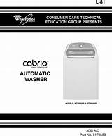 Photos of Washer Repair Manual
