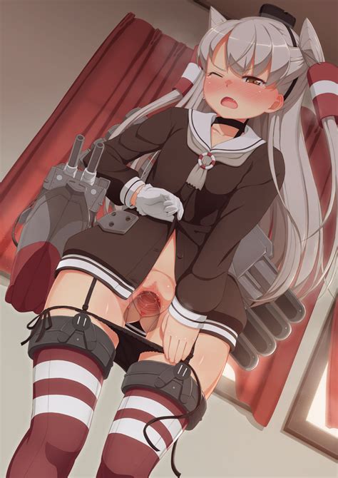 Tachimi Basue Amatsukaze Kancolle Kantai Collection Silver Hair Highres 10s 1girl