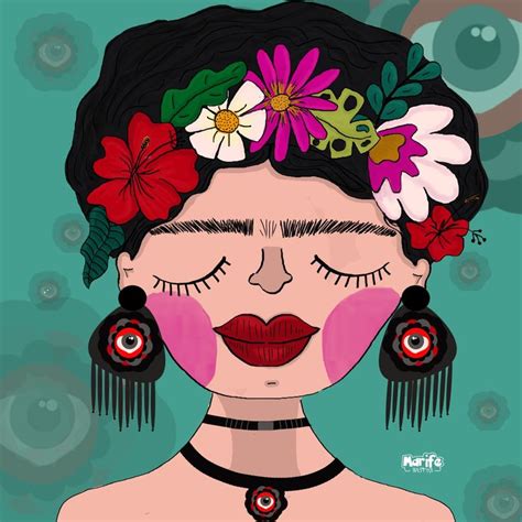 Frida Kahlo 💗 Frida Kahlo Ilustraciones Frida