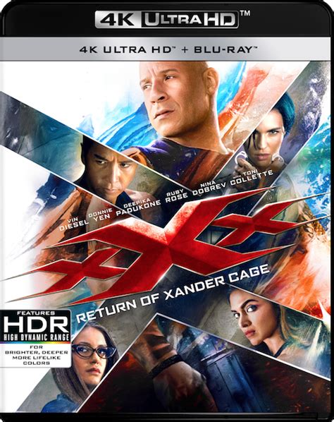 Xxx The Return Of Xander Cage Ultra Hd Blu Ray Original Dvd Planet Store