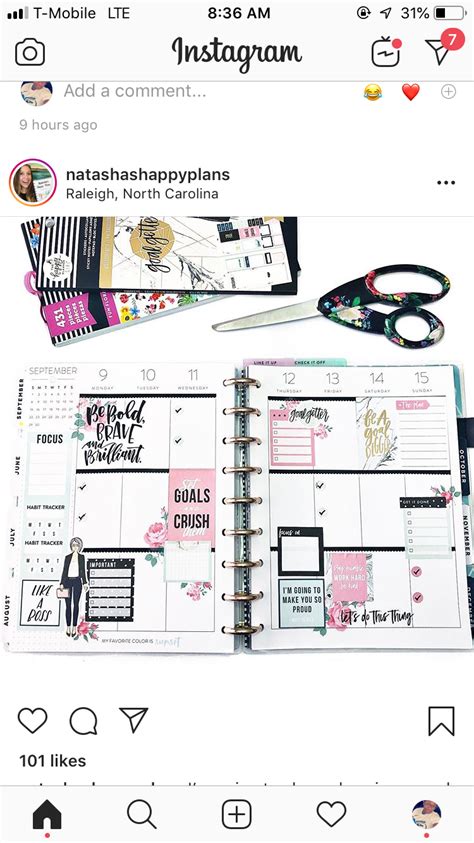 Pin By Kay Mcneill On Happy Planner 365 Happy Planner Planner Design