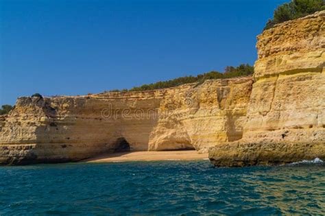 Coastline Algarve Portugal Stock Image Image Of Atlantic 130417645