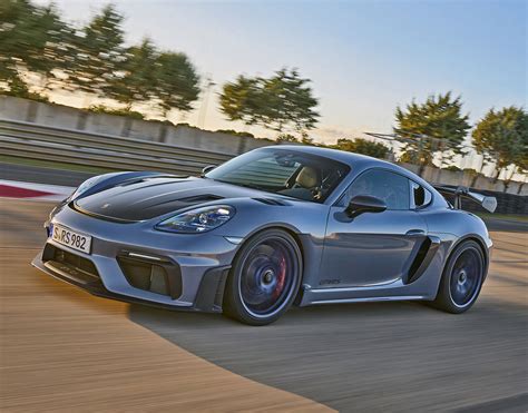 Porsche Cayman Gt Rs Revealed Has Naturally Aspirated Flat Six That Makes Hp