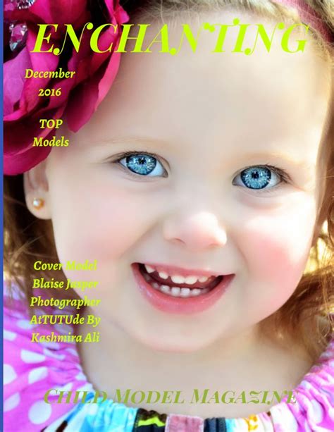 Enchanting Top Child Models Enchanting Model Magazine Child Model Issue