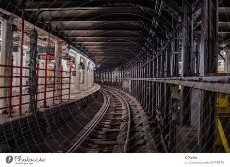 Subway Tunnel In New York A Royalty Free Stock Photo From Photocase