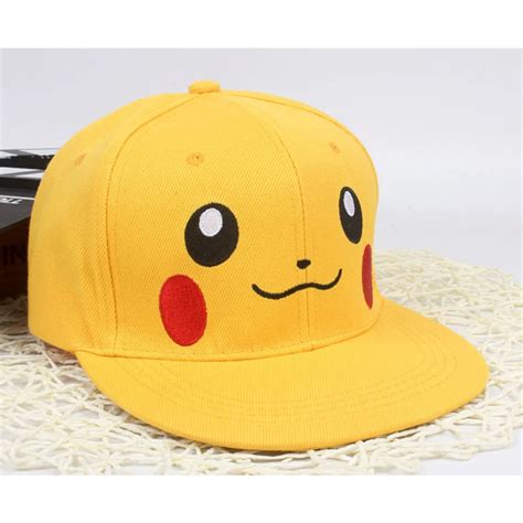 Buy Pokemon Pikachu Yellow Cap Caps And Hats