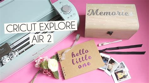 Getting Started With The Cricut Explore Air 2 And Easy Diy Youtube