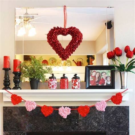 Valentine's home decorations ideas/ inspirations for 2020. 17 Cool Valentine's Day House Decoration Ideas | DigsDigs
