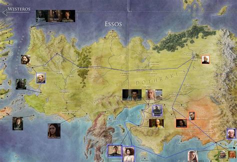 Free Cities Of Essos Map No Spoilers Map Of Westeros And Essos I Made