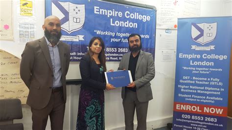 Empire College London Ilford London Uk Hnd Business Diploma