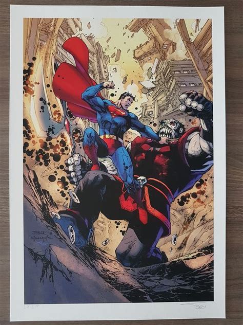 Dc Action Comics Issue 1000 Variant Cover Color Proof Print