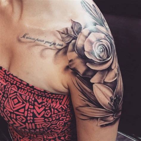 35 Fashionable Shoulder Tattoo Designs For Girls Symbols Of Beauty