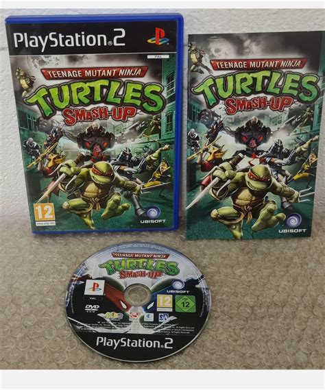 Teenage Mutant Ninja Turtles Smash Up Sony Playstation 2 Ps2 Game