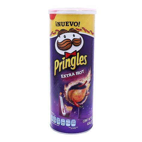 Papas Xtra Hot Pringles 124 G A Domicilio Cornershop By Uber Mexico