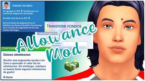 Allowance Mod EspaÑol Los Sims 4 Mod Review Youtube