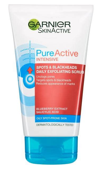 Garnier Skinactive Pure Active Intensive Scrub Ingredients Explained