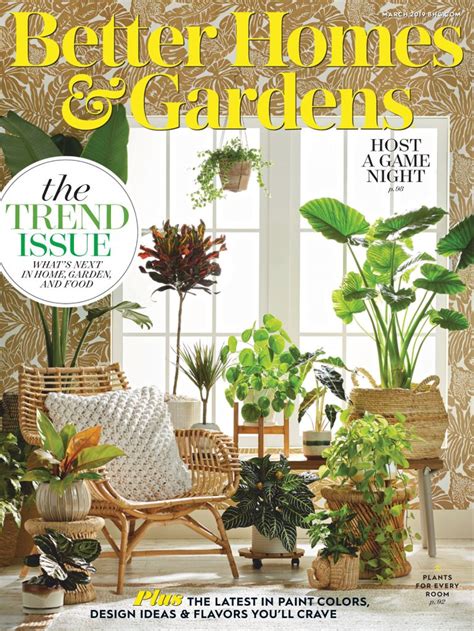 This is a guest post from beth blanchard, manager, electronic given the prominence of shelter glossies in the publishing industry, no one was surprised when home and garden blogs began proliferating the. Better Homes & Gardens USA - March 2019 PDF download free