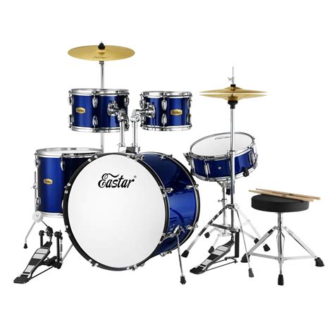 Buy Drum Set Eastar 22 Inch For Adults 5 Piece Full Size Drum Kit