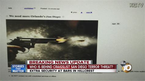 San Diego Craigslist Terror Threat: What You Need to Know