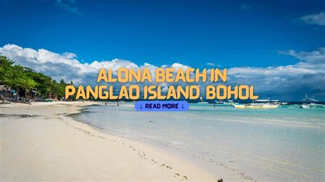 Travel Guide Alona Beach In Panglao Island Bohol Out Of Town Blog