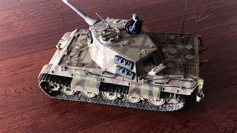 Rc Tank Panzer 116 Tiger Ii Youtube