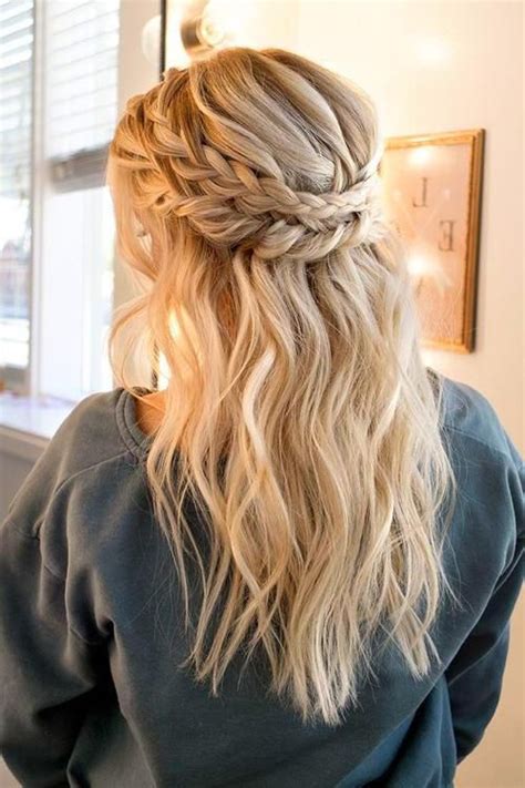 Prom Promhoco Hairwedding Updo Hairstyles Braid Styles For Long Or