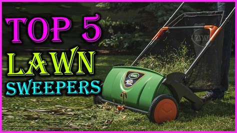 Top 5 Best Lawn Sweepers In 2021 Youtube