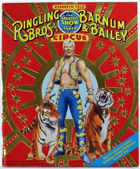 Ringling Bros Barnum Bailey Th Edition Souvenir Program And