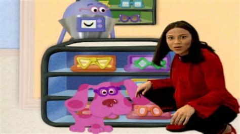 Blues Clues Magenta Gets Glasses Cartoon Youtube