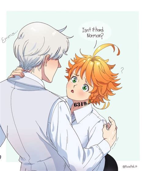 Norman X Emma The Promised Neverland El País De Nunca Jamás