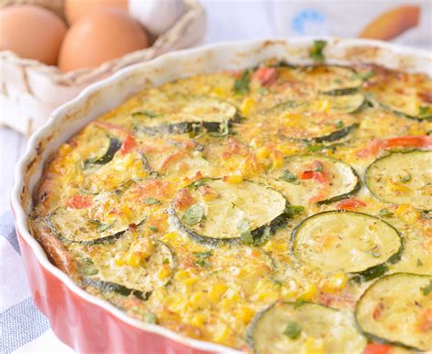 Crustless Zucchini Quiche Almond Breeze