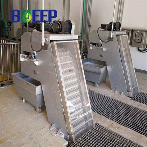 Automatic Fine Bar Screen Wastewater Treatment Products China Manual