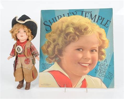 a vintage shirley temple cowgirl doll sold at auction on 16th april locati llc