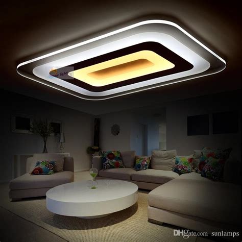 Lighting fixtures are funny things. 2019 New Home Office Led Modern Ceiling Lights Study ...