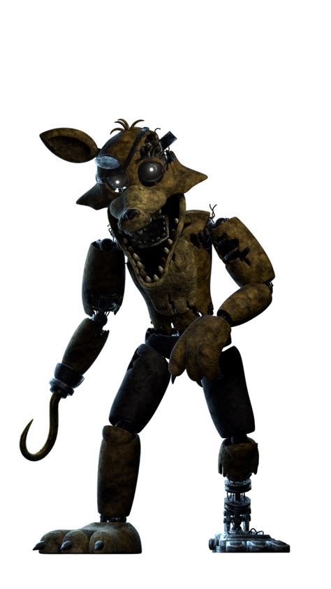 Withered Golden Foxy By Freddydoom5 On Deviantart