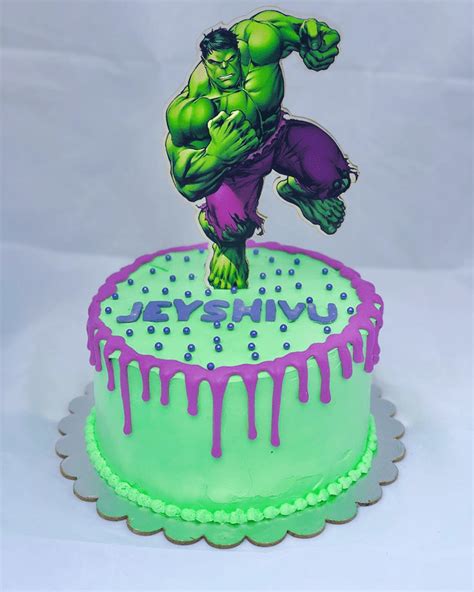 Hulk Cake Design Images Hulk Birthday Cake Ideas Hulk Birthday Cakes