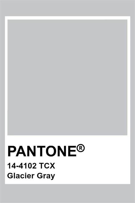 Pantone Glacier Gray Pantone Colour Palettes Pantone Color Pantone