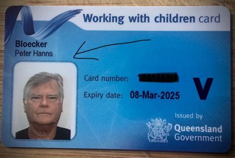 New Qld Blue Card With Photo Id Education And Life Skills