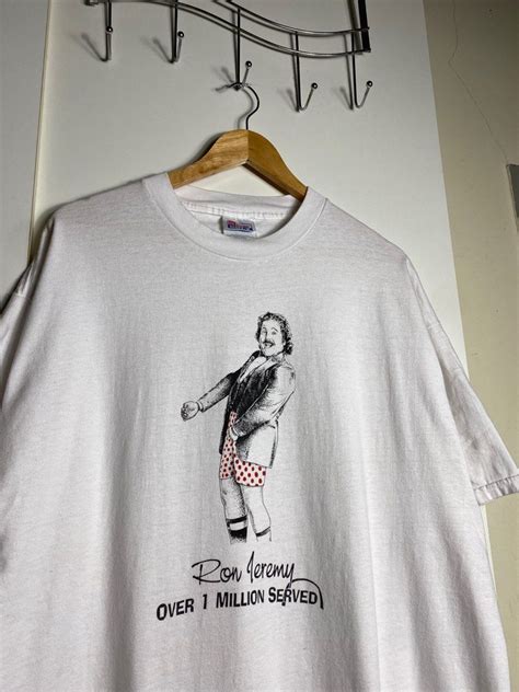 Vintage Ron Jeremy Pornstar Men S Fashion Tops Sets Tshirts Polo