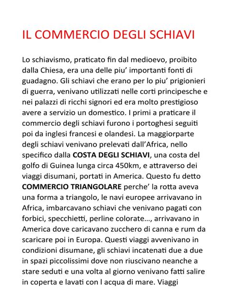 Il Commercio Degli Schiavi Pdf