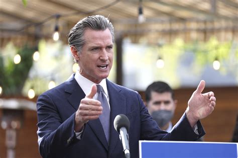 California Governor Gavin Newsom Threatens Water Use Cuts Due To