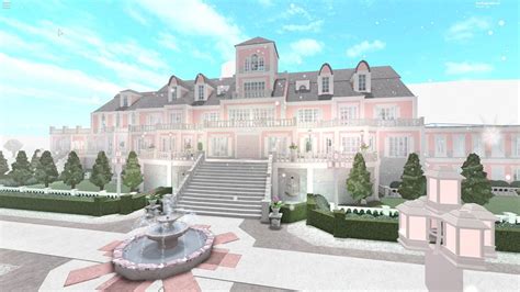 🖤 Bloxburg House Aesthetic Mansion 2021