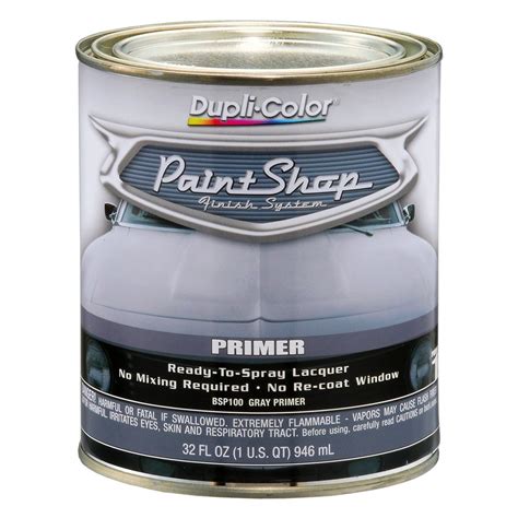 Dupli Color Bsp100 Paint Shop 1 Qt Spray On Primer