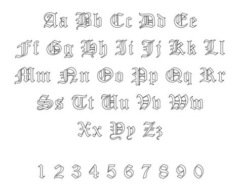 10 Best 4 Inch Alphabet Stencils Printable In 2023 Alphabet Stencils